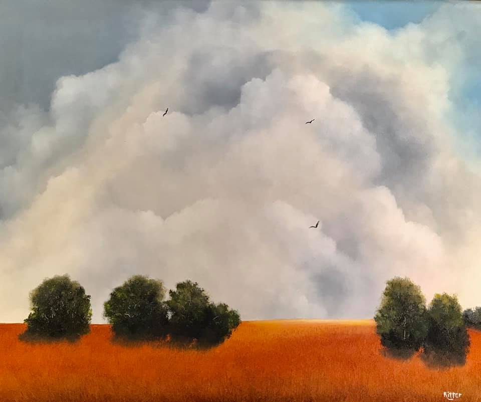 Click here to view Sky, clouds artwork by Cheryl Ritter