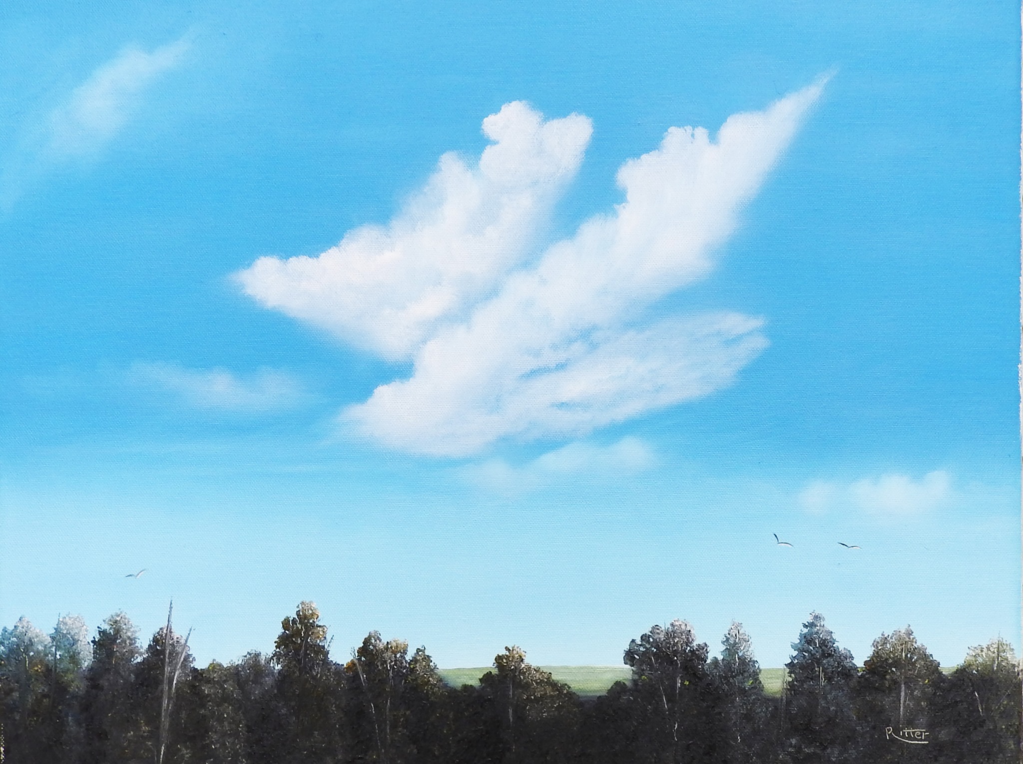 Click here to view Three Clouds by Cheryl Ritter